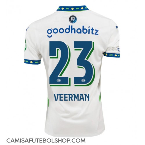 Camisa de time de futebol PSV Eindhoven Joey Veerman #23 Replicas 3º Equipamento 2024-25 Manga Curta